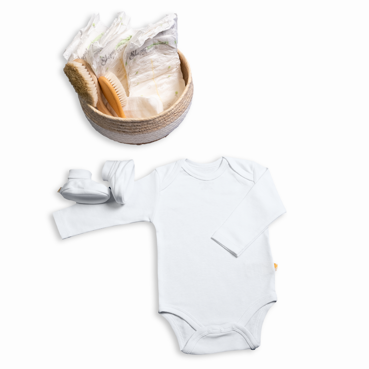 Langarm Body - Bio Baumwolle