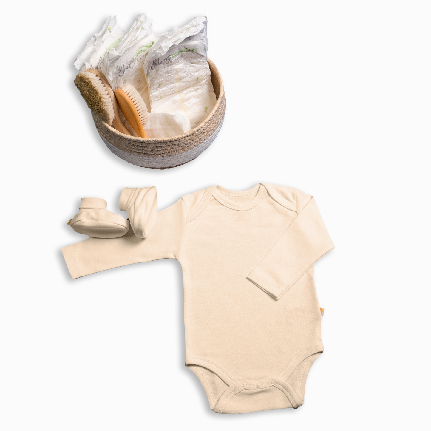 Langarm Body - Bio Baumwolle