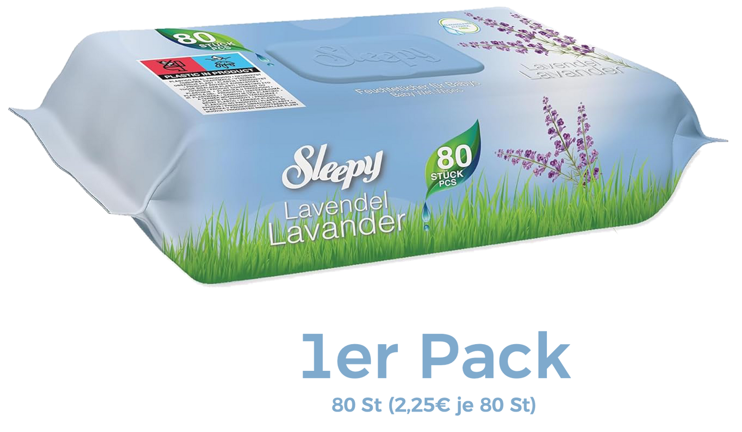 Feuchttücher für Babys - Lavendel